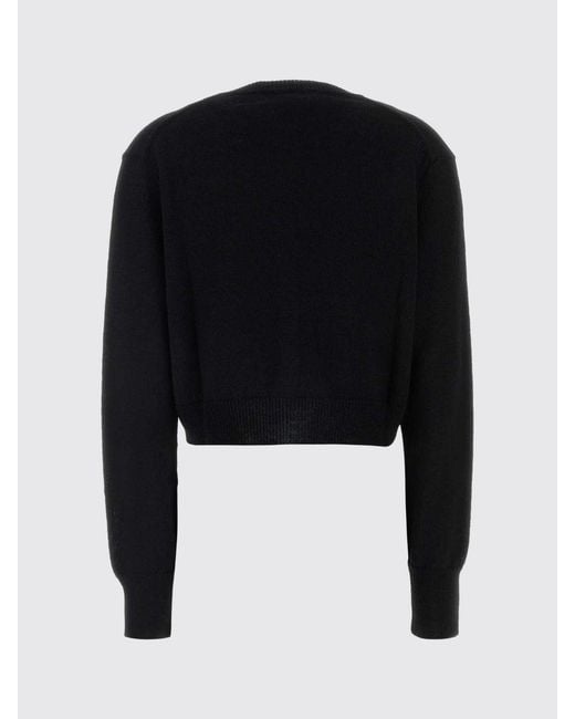Our Legacy Black Wool And Linen Cardigan