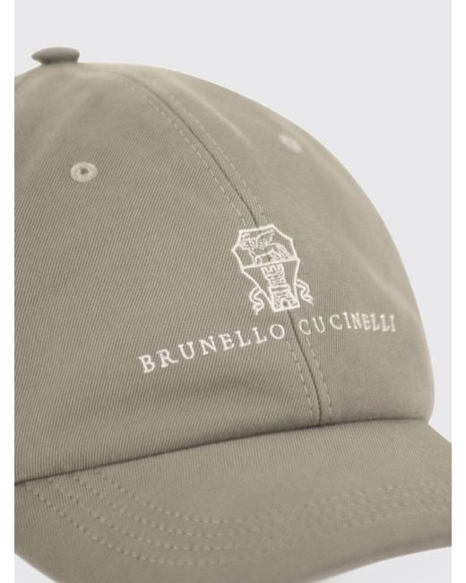 Cappello Da Baseball di Brunello Cucinelli in White da Uomo