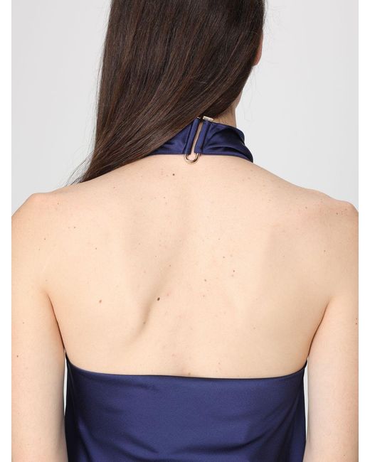 Stella McCartney Blue Satin Top