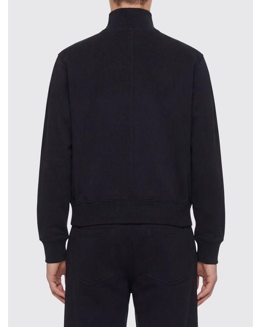 Entire studios Blue Cotton Turtleneck Sweater for men