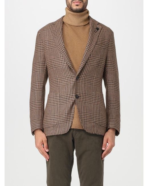 Lardini Brown Jacket for men