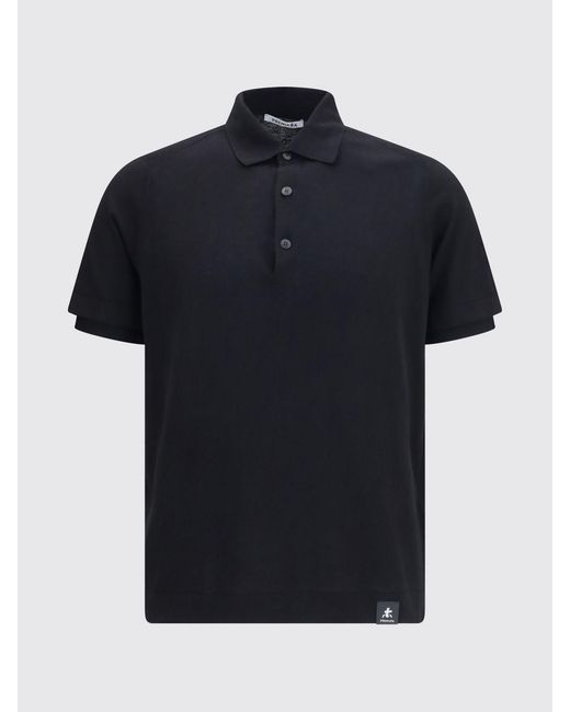 Premiata Black Polo Shirt for men