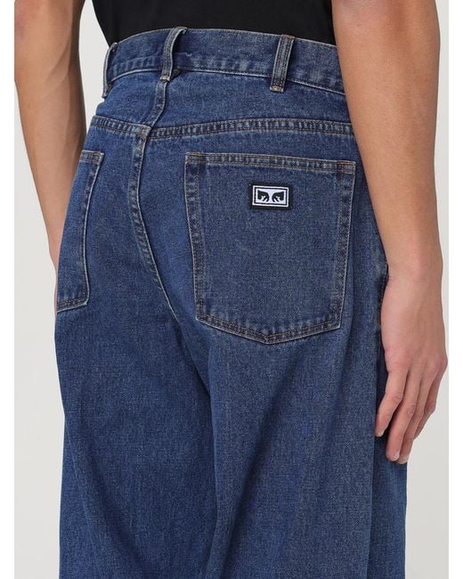 Obey Blue Pants for men