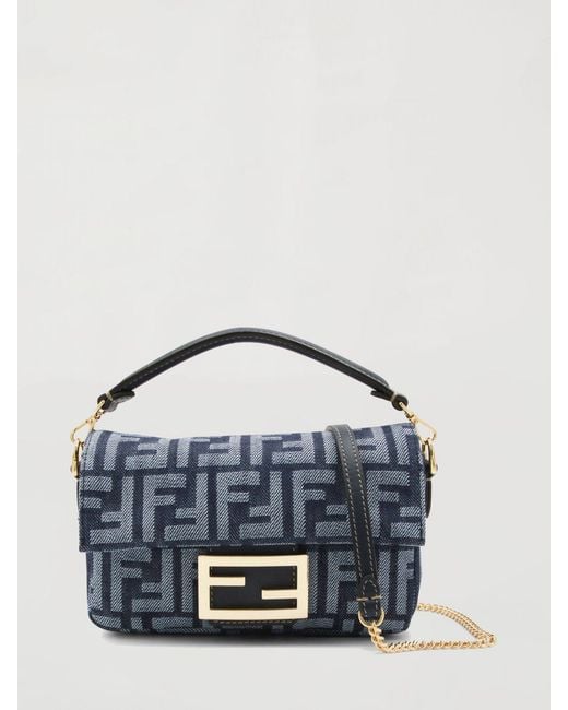 Fendi Blue Shoulder Bag