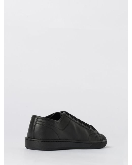 Saint Laurent Black Gym Leather Sneakers for men