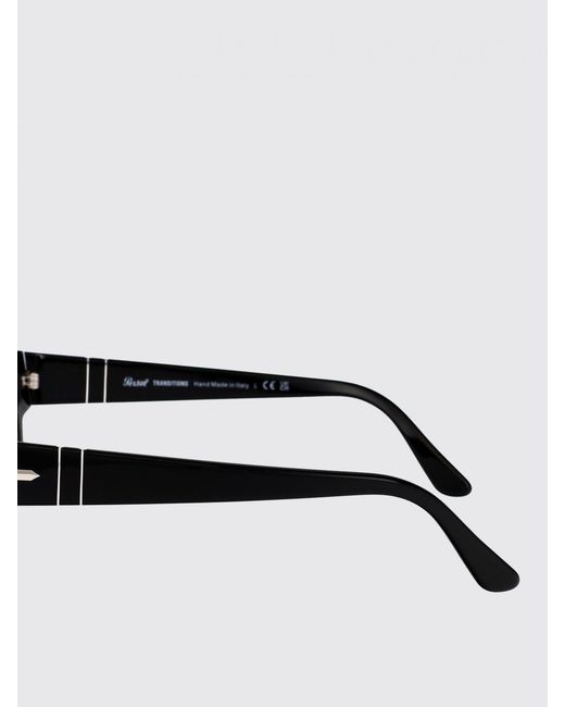 Persol Black Acetate Sunglasses for men