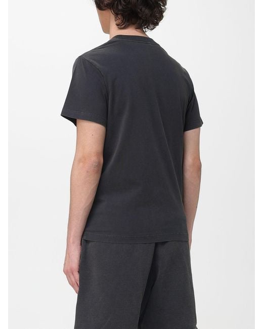 Entire studios Black Basic Jersey T-Shirt for men
