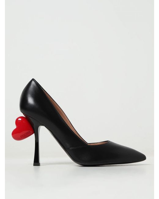 Zapatos de salón Moschino Couture de color Black