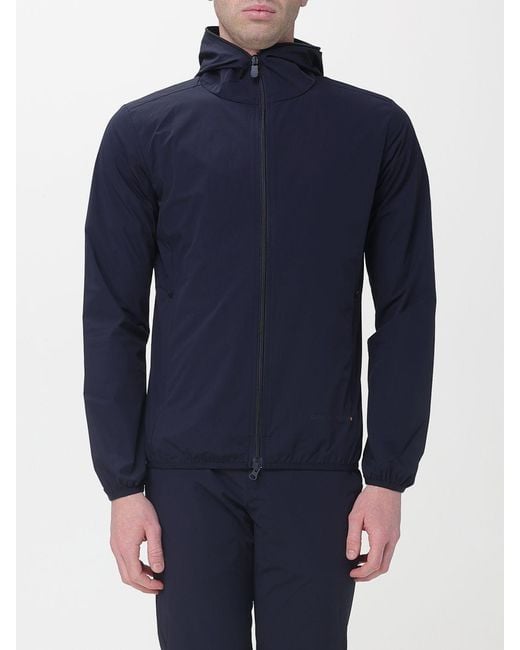 Save The Duck Blue Hooded Jacket for men