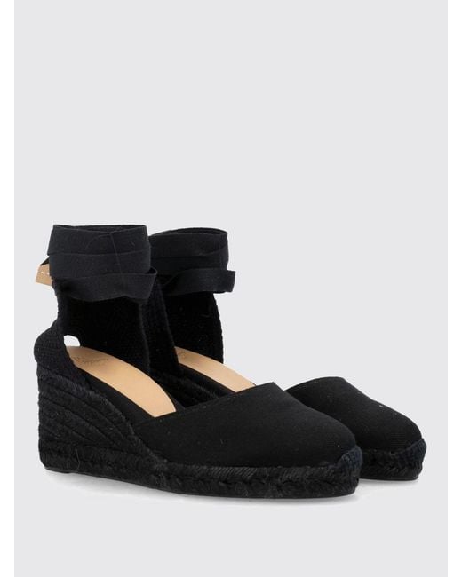 Castaner Black Carina Espadrilles