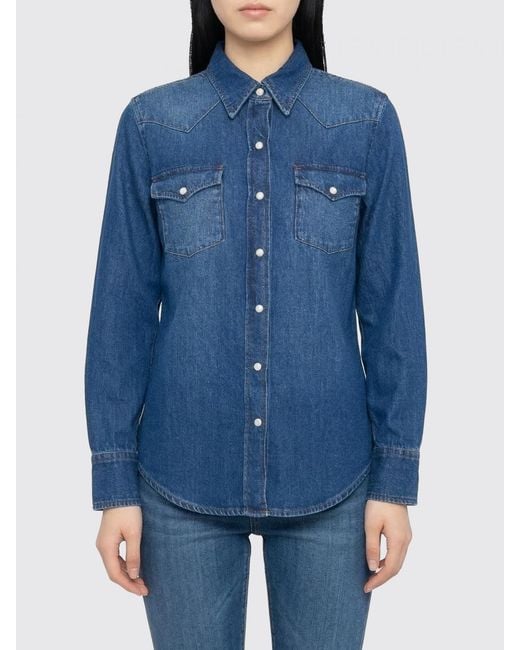 Camicia Basic di A.P.C. in Blue
