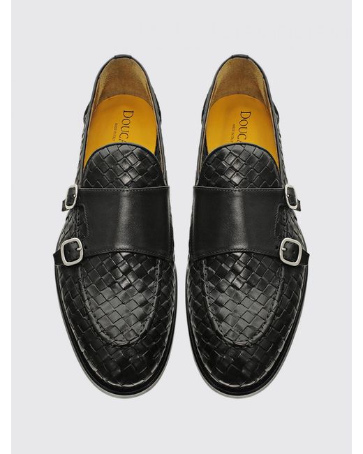 Monk Strap di Doucal's in Black da Uomo