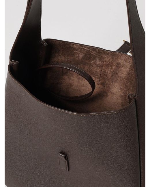Saint Laurent Black Le 5 À 7 Leather Bag