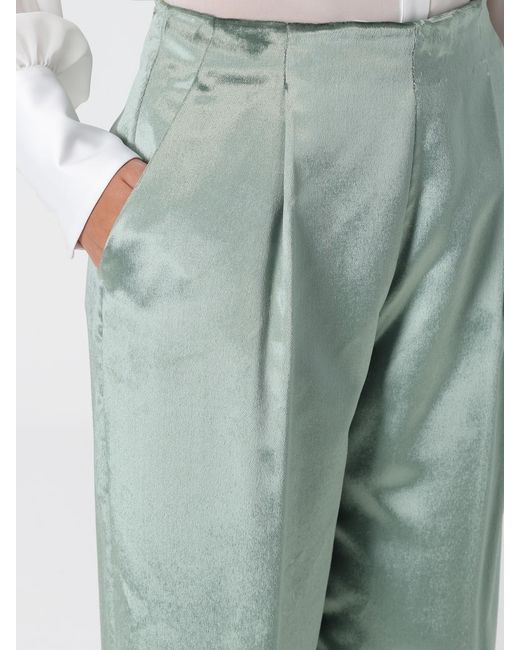 Alberta Ferretti Green Trousers