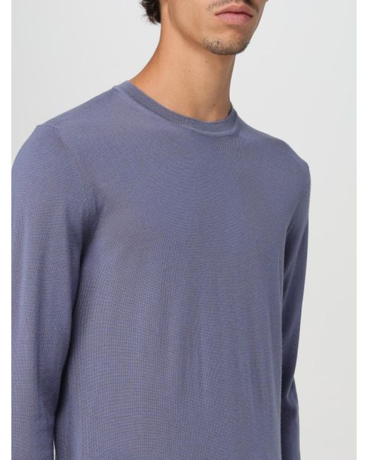 Giorgio Armani Blue Sweater for men