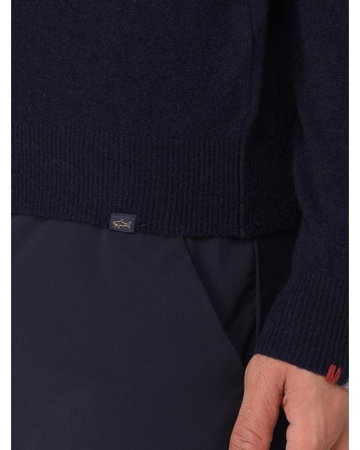 Paul & Shark Blue Paul &Amp Shark Jumper for men