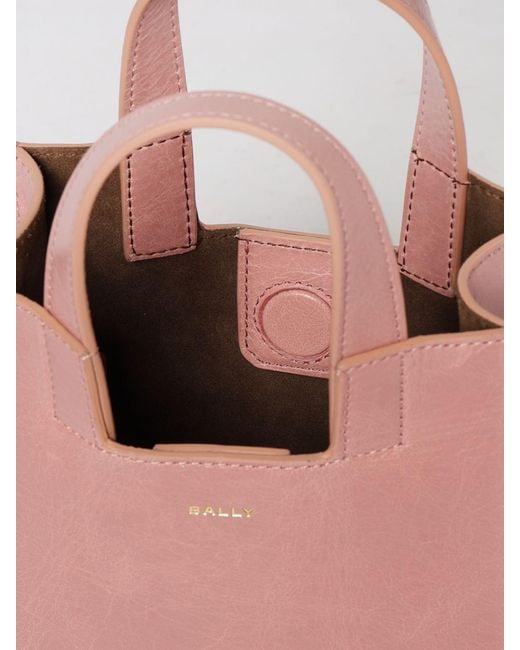 Bally Pink Easy Leather Bag