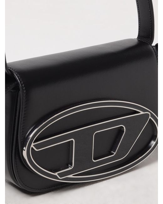 DIESEL Black 1Dr Leather Bag