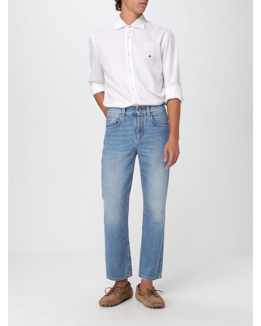 Brunello Cucinelli Jeans Herren in Blue für Herren