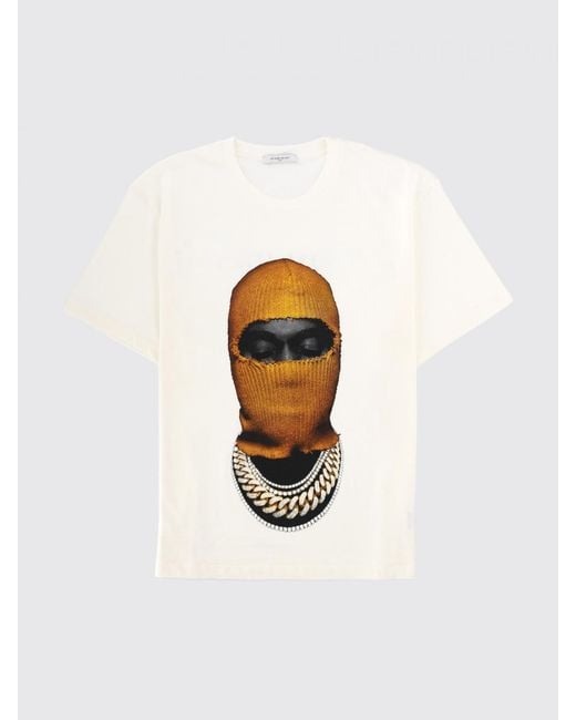 Ih Nom Uh Nit White Printed Cotton T-Shirt for men