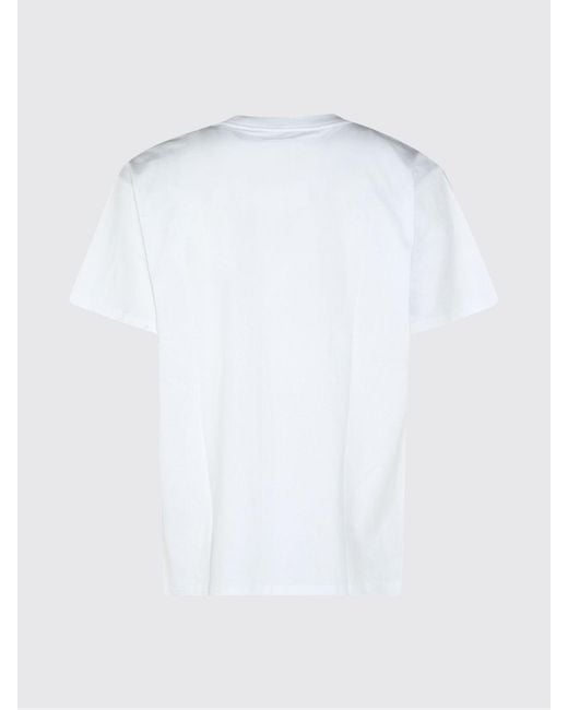 Carhartt White Pop Graphic Print Cotton T-Shirt for men