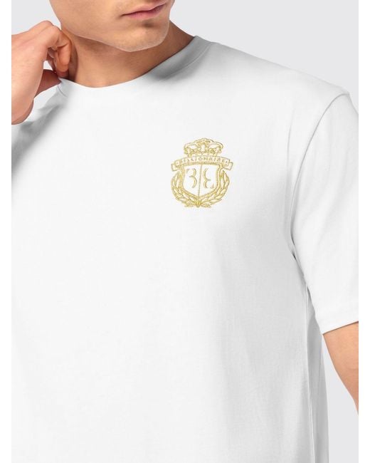 Billionaire White T-Shirt for men