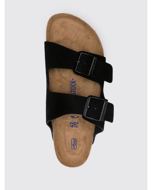 Birkenstock Black Flat Sandals