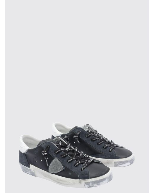 Philippe Model Black Sneakers