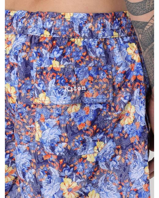 Bañador Hombre Kiton de hombre de color Blue