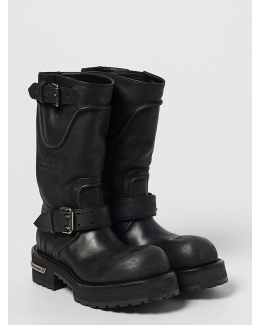 Balenciaga Black High Boots
