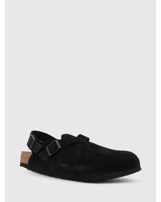 Birkenstock White Tokio Suede Mules for men