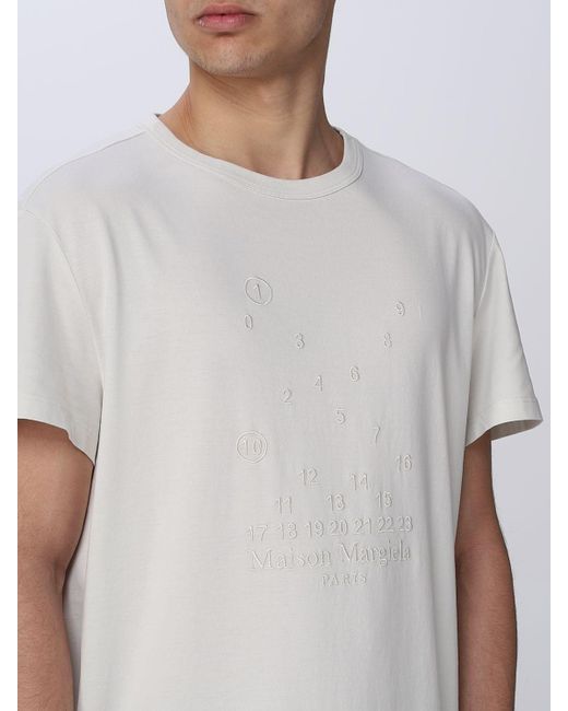 T-Shirt Homme Maison Margiela pour homme en coloris White