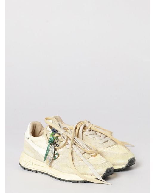 Autry Natural Reelwind Used Suede And Nylon Sneakers