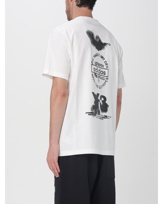 Y-3 White T-Shirt for men