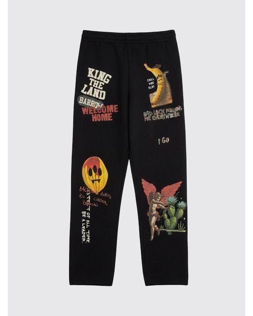 Barrow Black Pants for men