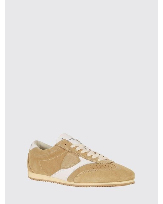 Baskets Planche En Daim Philippe Model en coloris Natural