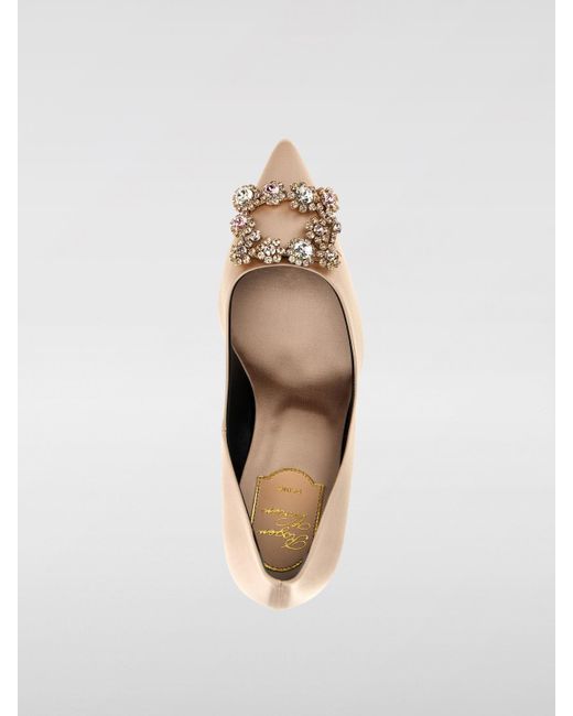 Décolleté di Roger Vivier in Natural