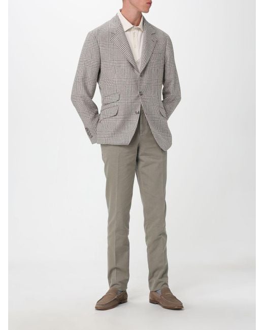 Brunello Cucinelli Gray Jacket for men