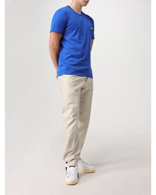 Camiseta Dolce & Gabbana de hombre de color Blue