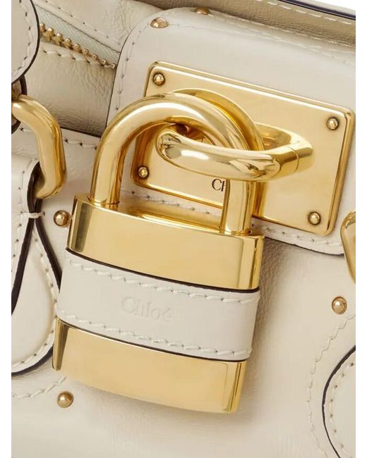 Chloé Metallic ChloÉ Paddington Ledertasche