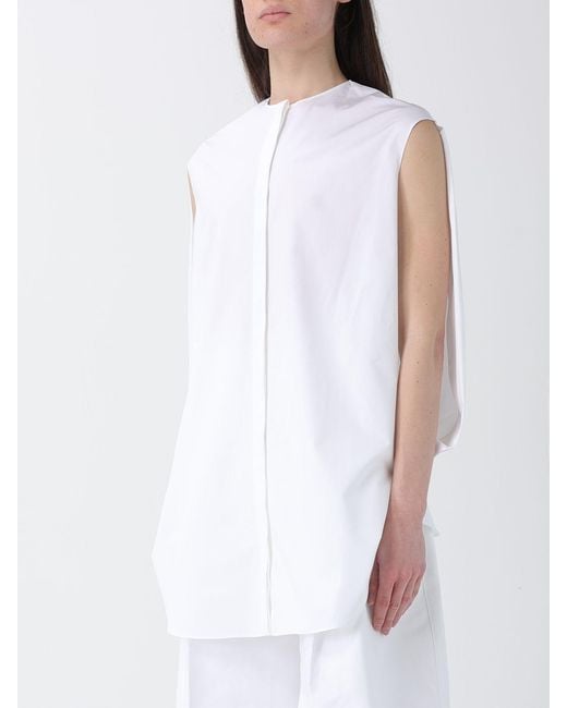 Jacquemus White Cotton Top
