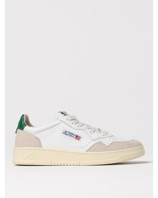 Autry Natural Medalist Leather Sneakers for men
