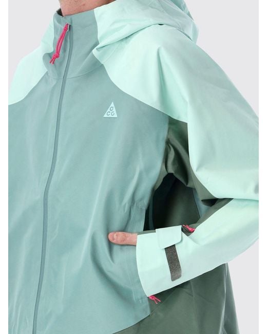 Nike Green Mystery Lights Gore-Tex Fabric Jacket for men