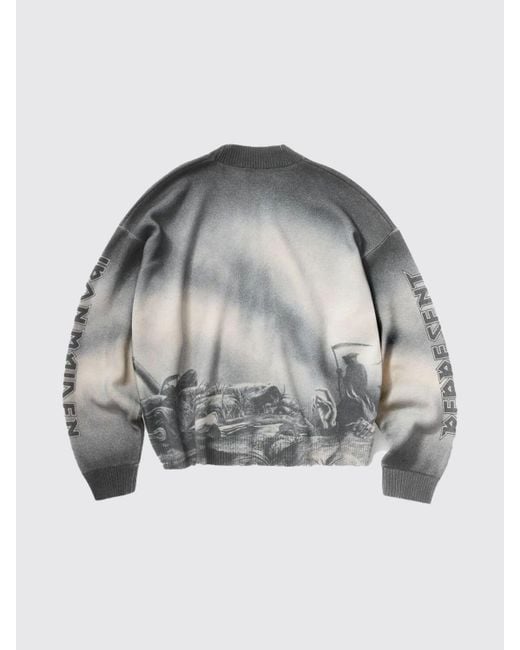 Represent Gray Sweater for men