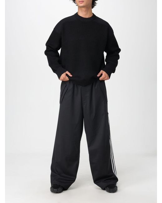 Maglione A Girocollo di Y-3 in Black da Uomo