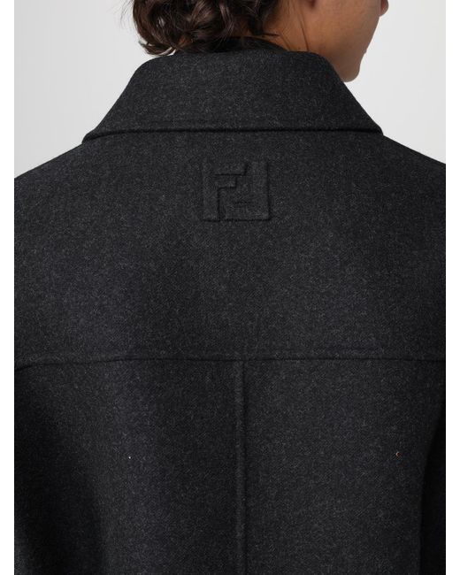 Fendi Black Coat for men