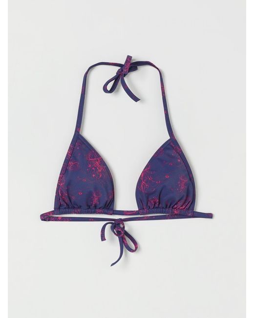 Kampos Blue Bikini Top Swimsuit