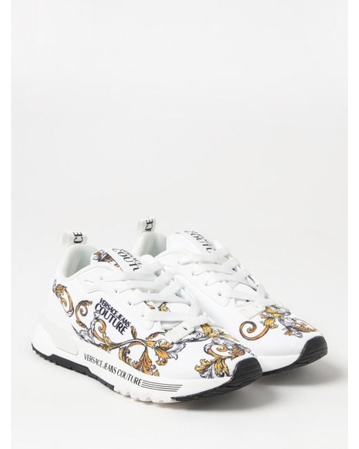 Versace Jeans Couture White Shoes