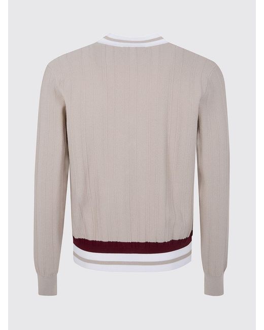 Dries Van Noten Natural Cotton Blend Cardigan for men