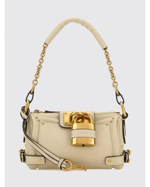 Chloé Metallic Chlo&Eacute Paddington Chain Bag